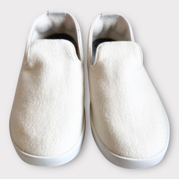 Allbirds Women's Natural White Wool Lounger Slip-On Sneakers Sz 10 - Picture 2 of 10